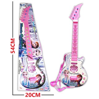 LUCKY  MUSIC ROCK AND ROLL STYLE GUITAR LIGHT AND SOUND TOY GUITAR