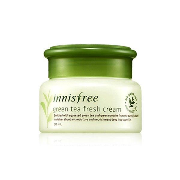 Innisfree Green tea fresh cream 50ml | Shopee Philippines