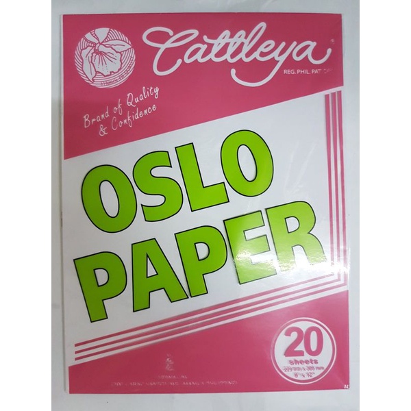 CATTLEYA Oslo Paper 20 sheets/ pack ( sold per pack ) Shopee Philippines