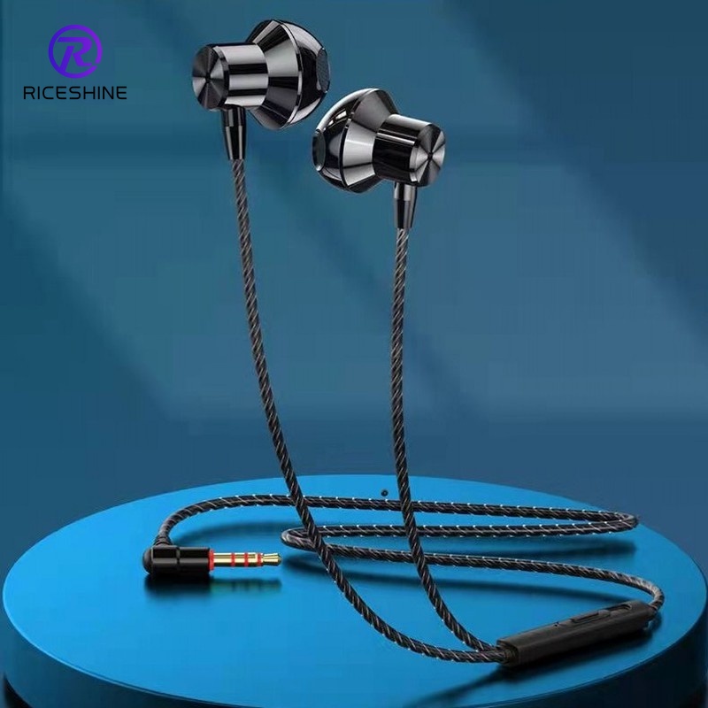 3.5mm Wired Headphones with Mic Volume Control/ Low Latency Noise