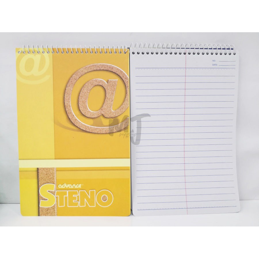 Advance / Easywrite Steno Notebook 6 × 9.5 in, 55 gsm, 60 leaves