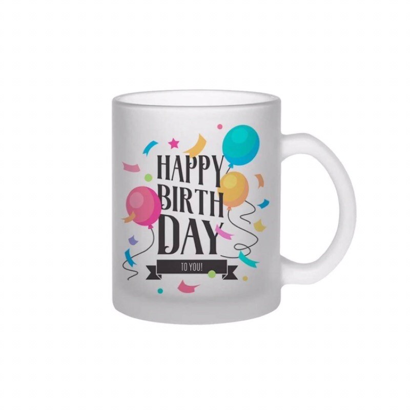 Sublimation Mug Blank/Not Customized Frosted Glass Water Coffee Wine