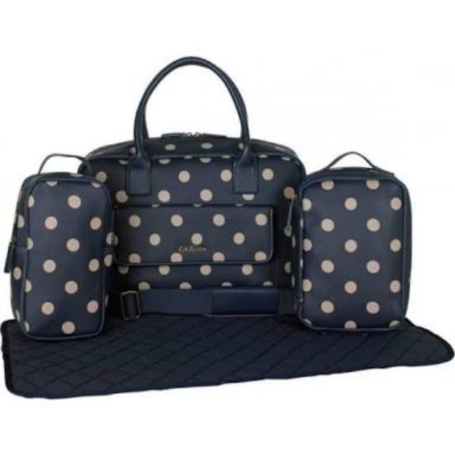 cath kidston button spot changing bag