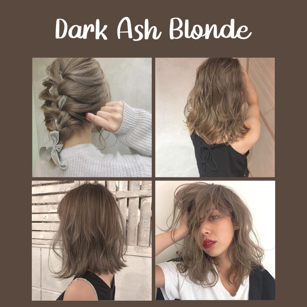 Kleur Dark Ash Blonde Hair Dye Sunbright Ash Set 89