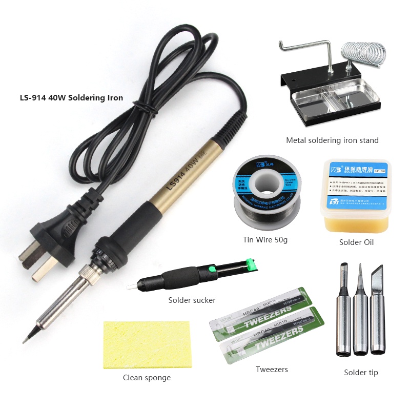 Electronic Soldering Iron Kit Constant Temper Soldering Iron 220v 60w