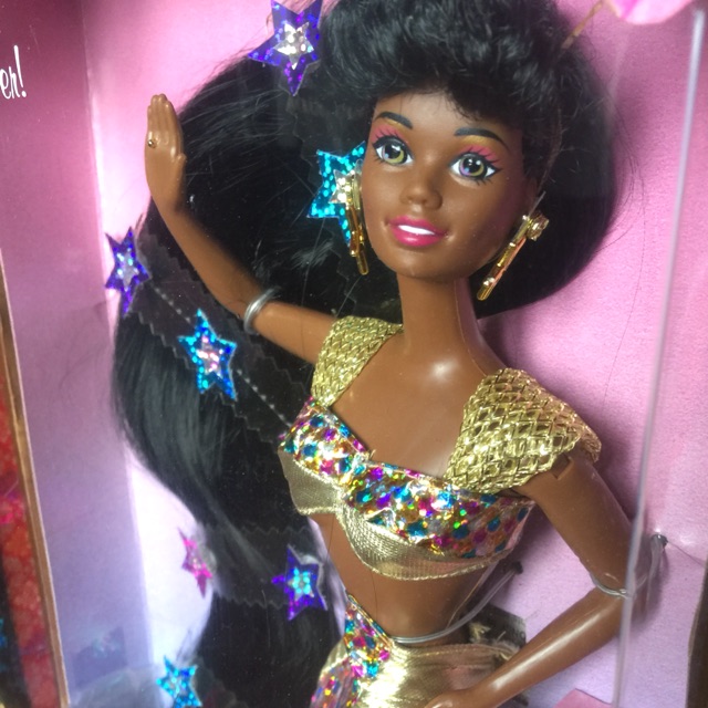 jewel hair mermaid barbie african american