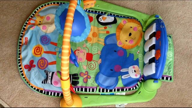fisher price baby play mat with piano