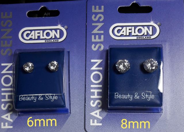 Caflon 8mm Cubic Zirconia Fashion Earrings In Gold Plated Shopee Philippines