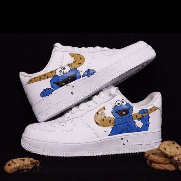 cookie monster nike shoes