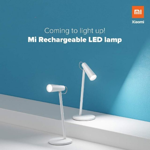 mi rechargeable led lamp white