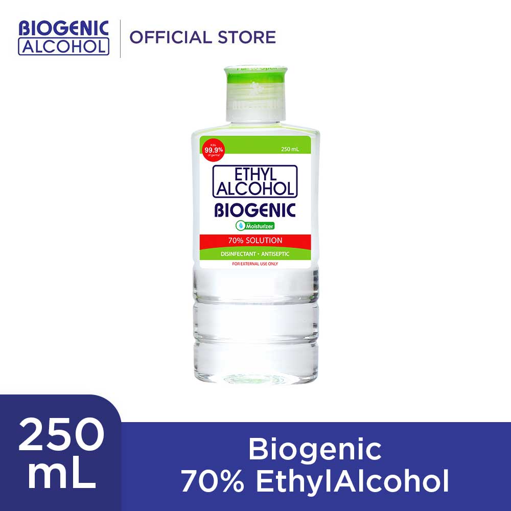 Biogenic Alcohol 70% Ethyl 250ml | Shopee Philippines