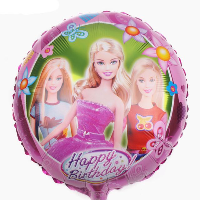barbie foil balloon