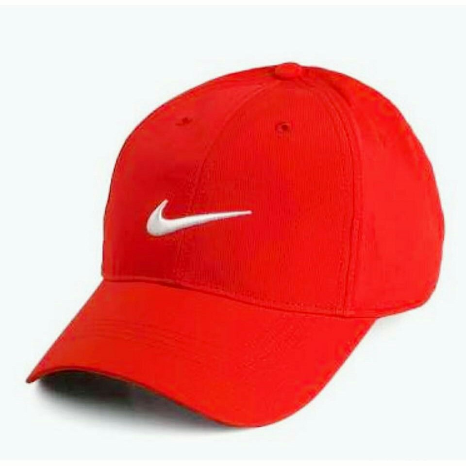 Cap NIKE red | Shopee Philippines