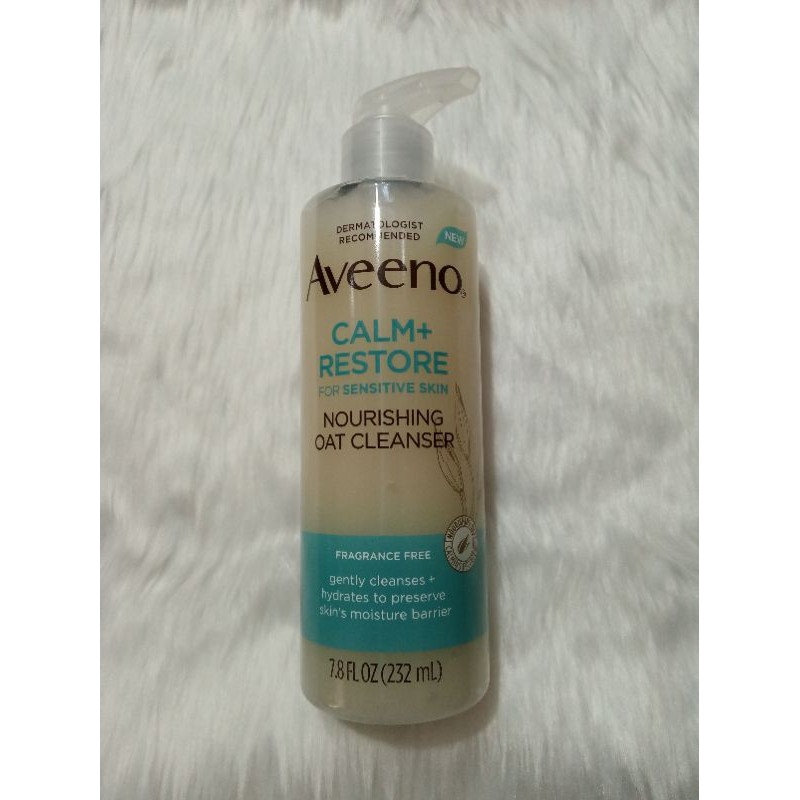 aveeno calm and restore cleanser
