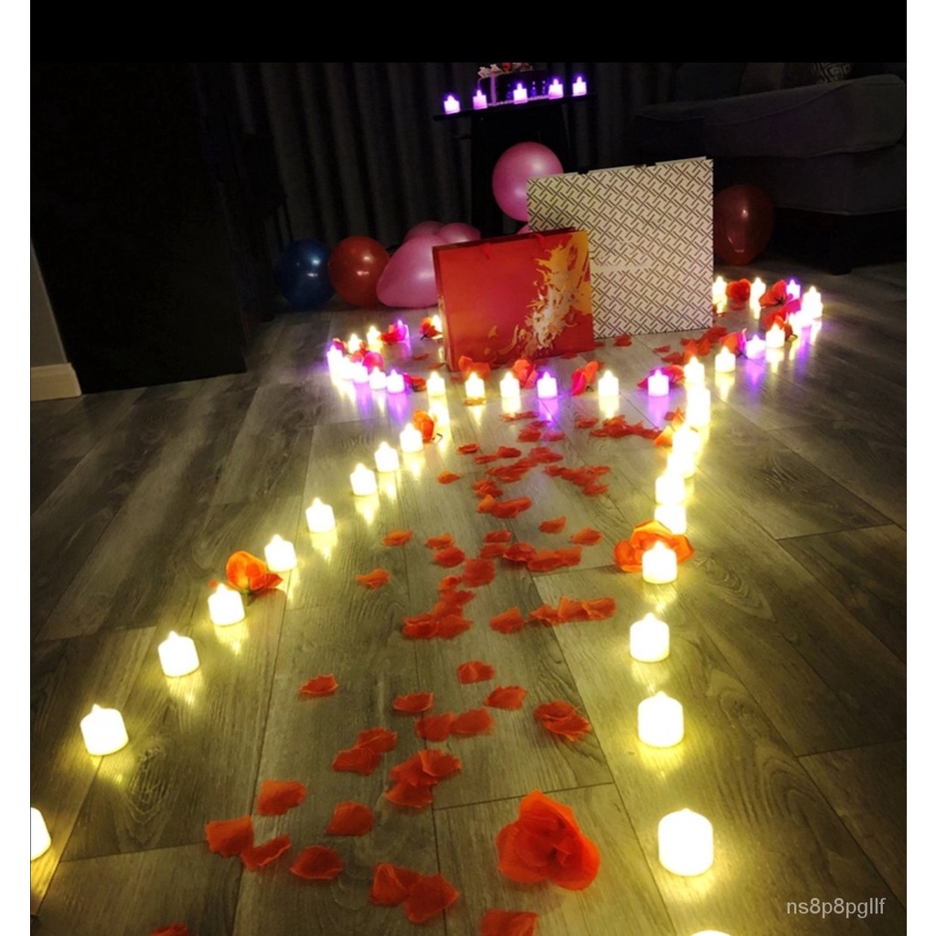 [Ready stock] Birthday Marriage Festival 5pc LED candles Simulation