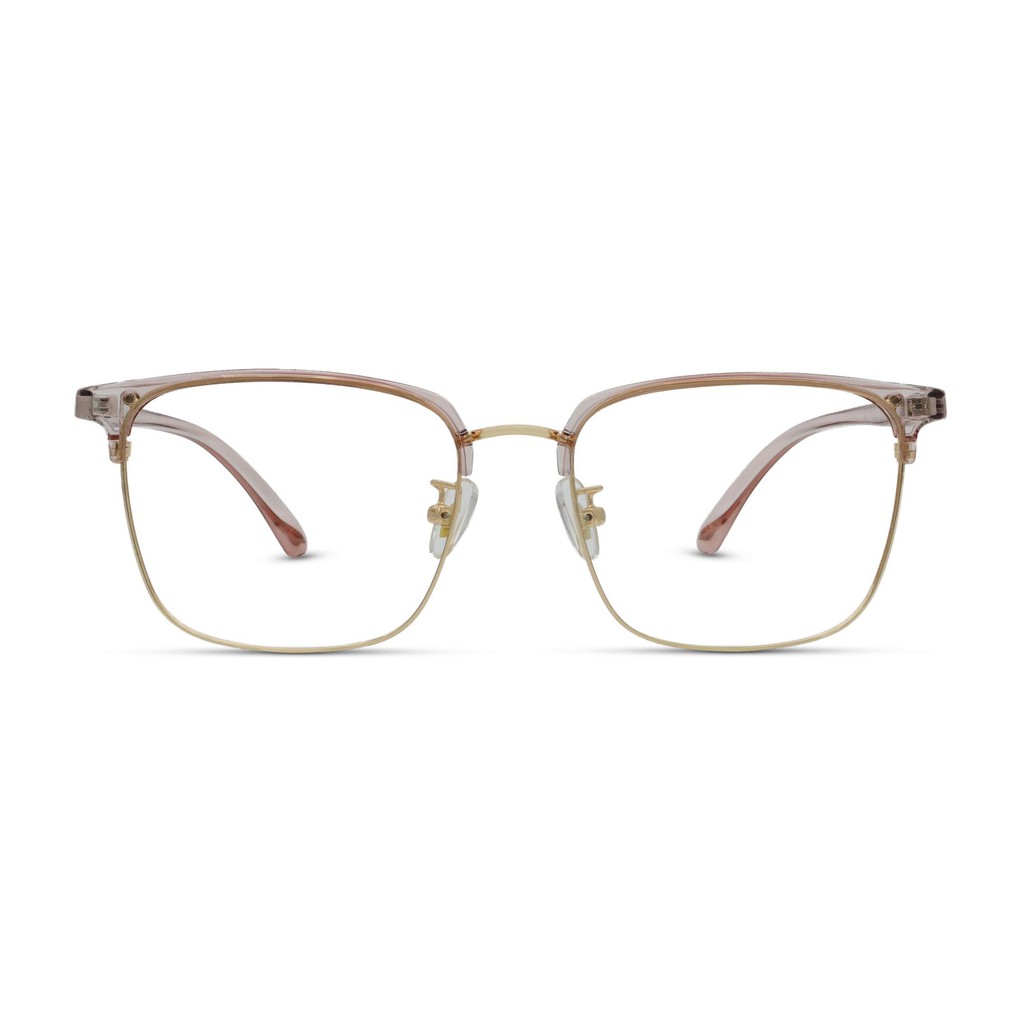 MetroSunnies Reed Specs (Peach) / Replaceable Lens / Eyeglasses for Men
