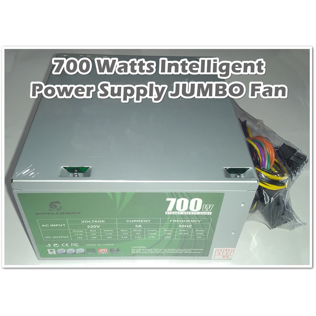 700 Watts Intelligent True Rated Power Supply Shopee Philippines