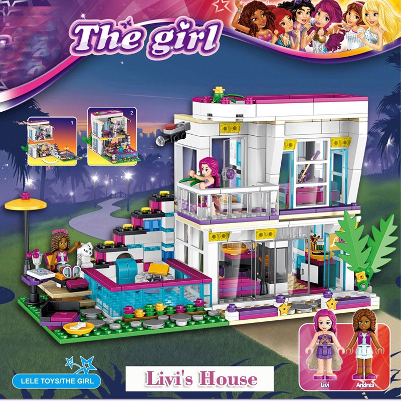 lego friends casa de livi
