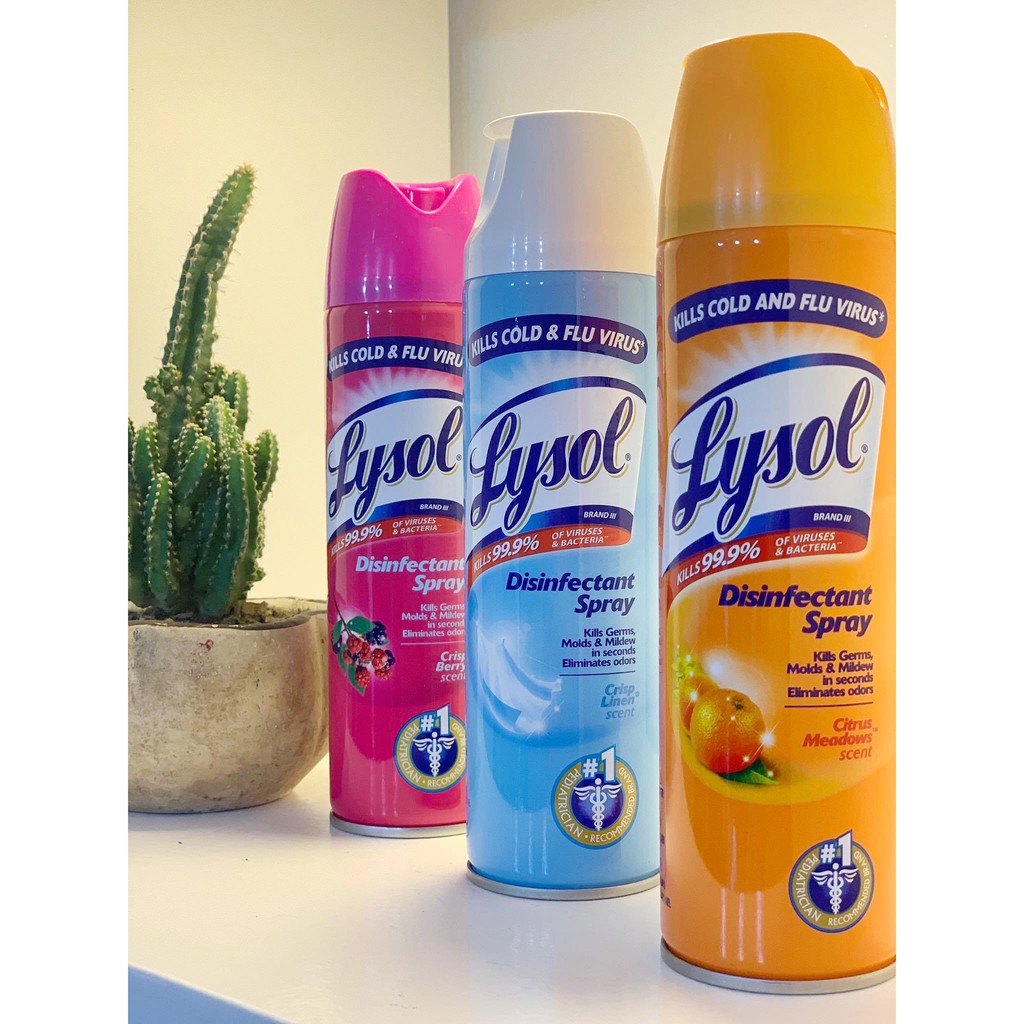 Lysol Disinfectant Spray 170g Shopee Philippines 7168