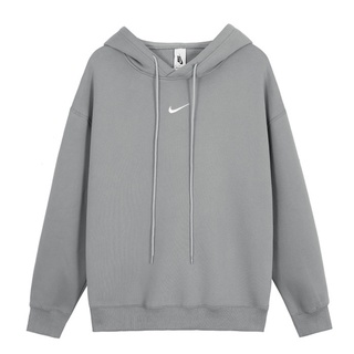 **Spot**Plus size FEAR OF GOD joint loose LOGO embroidery long-sleeved double hood sweater