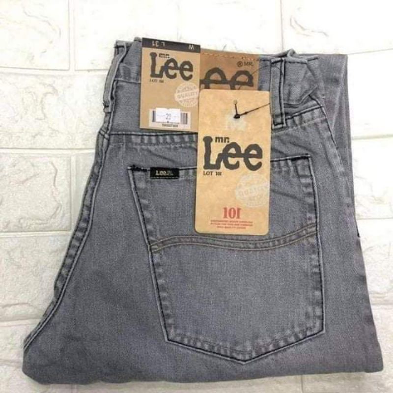 lee gray jeans