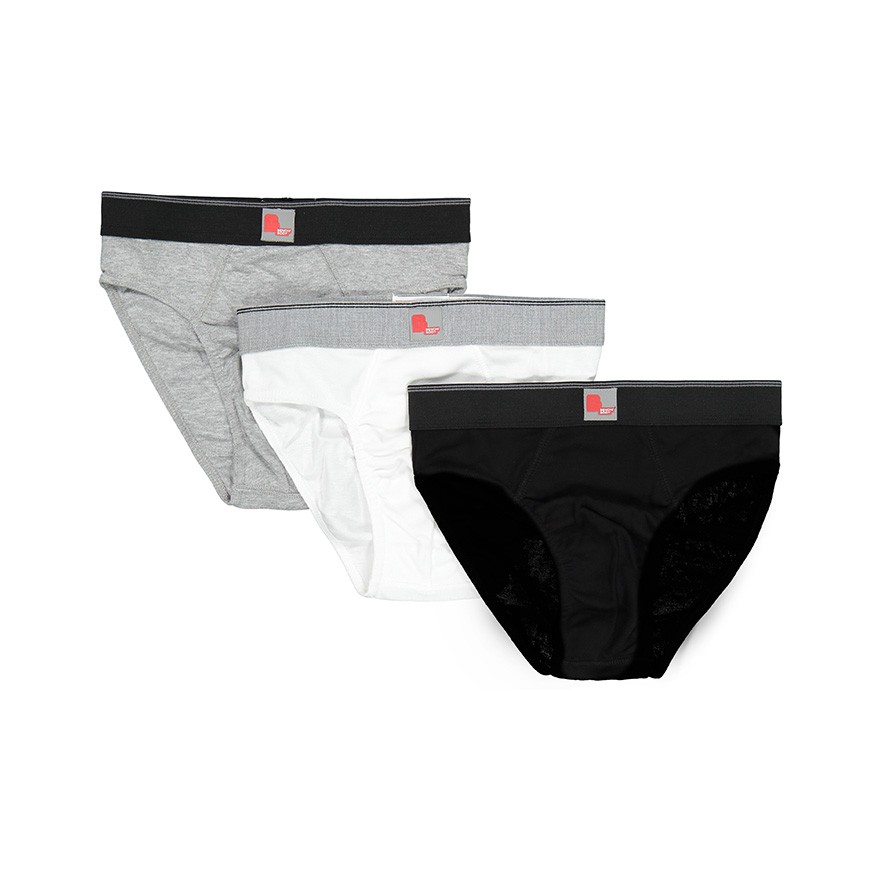 BENCH/ 3-in-1 Pack Hipster Brief - Black/White/Gray | Shopee Philippines