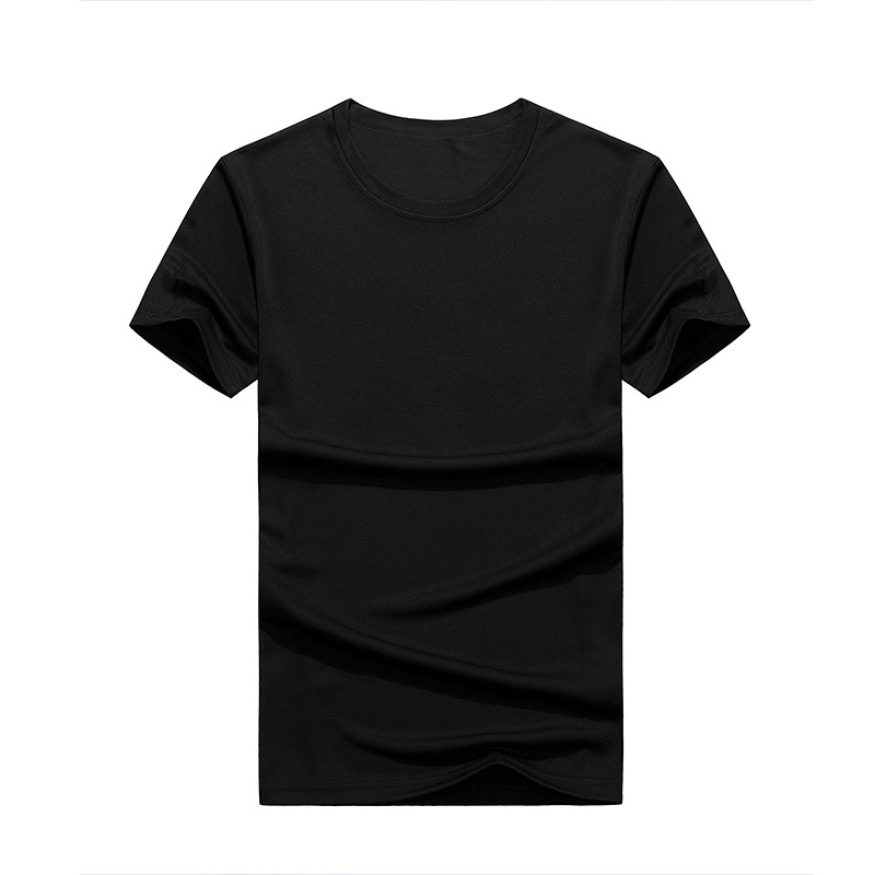 plain black dri fit t shirt