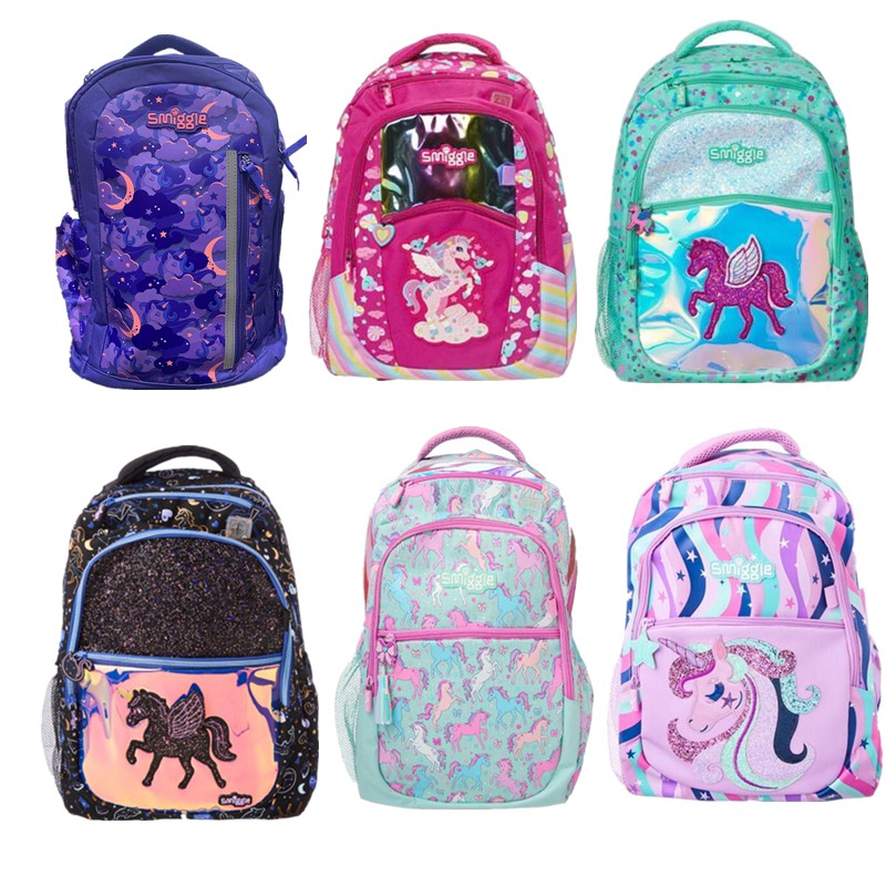 smiggle fave unicorn backpack