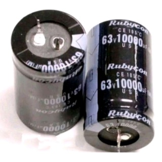 63V / DC 10,000UF RUBYCON ELECTROLYTIC CAPASITOR | Shopee Philippines