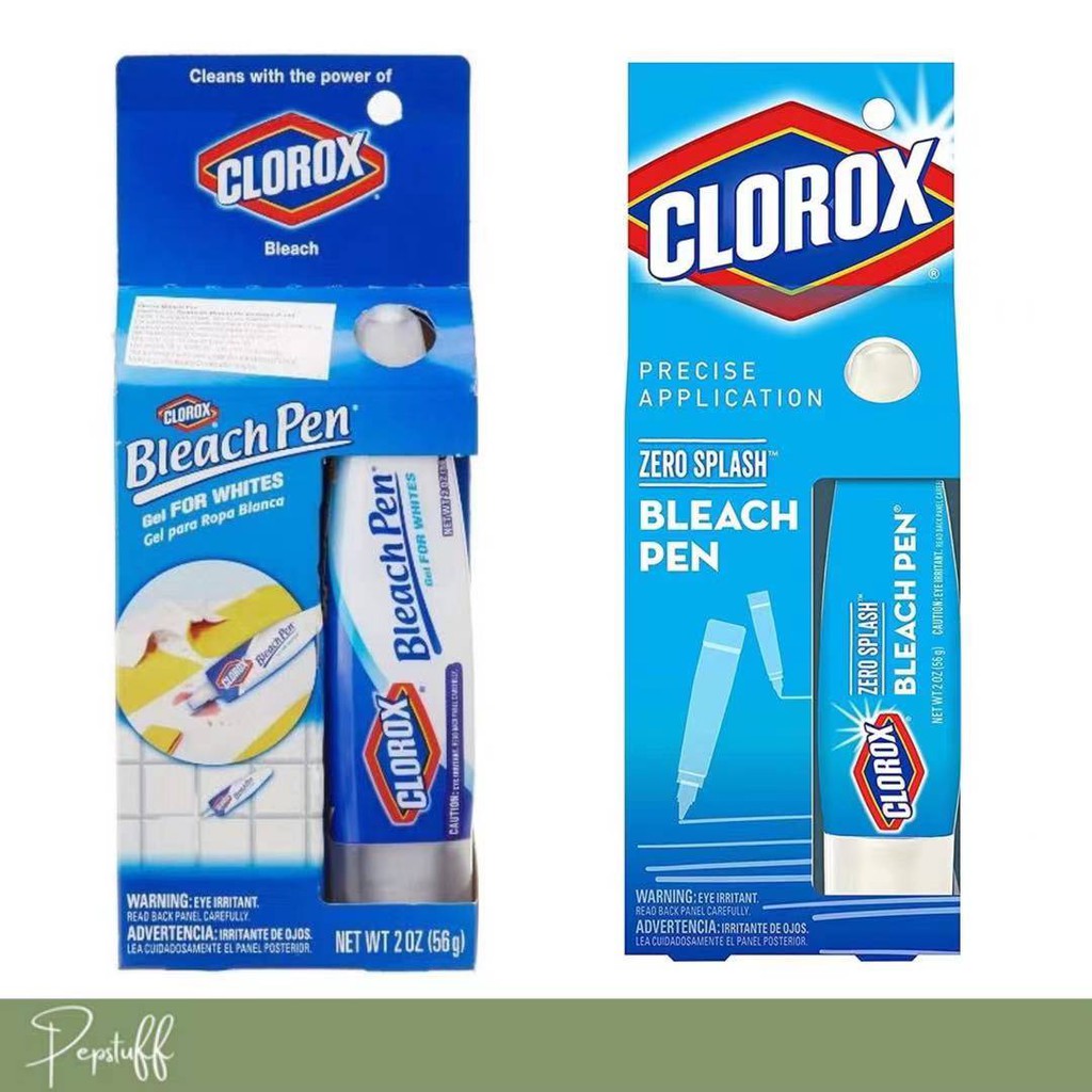 Clorox Bleach Pen Stain Remover (56grams) Shopee Philippines