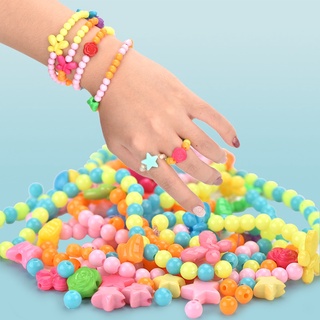 24 grid Beads Set Kids Toy Girls Spacer Beads Bracelet Jewelry Making DIY bracelet kit gift for kids #5