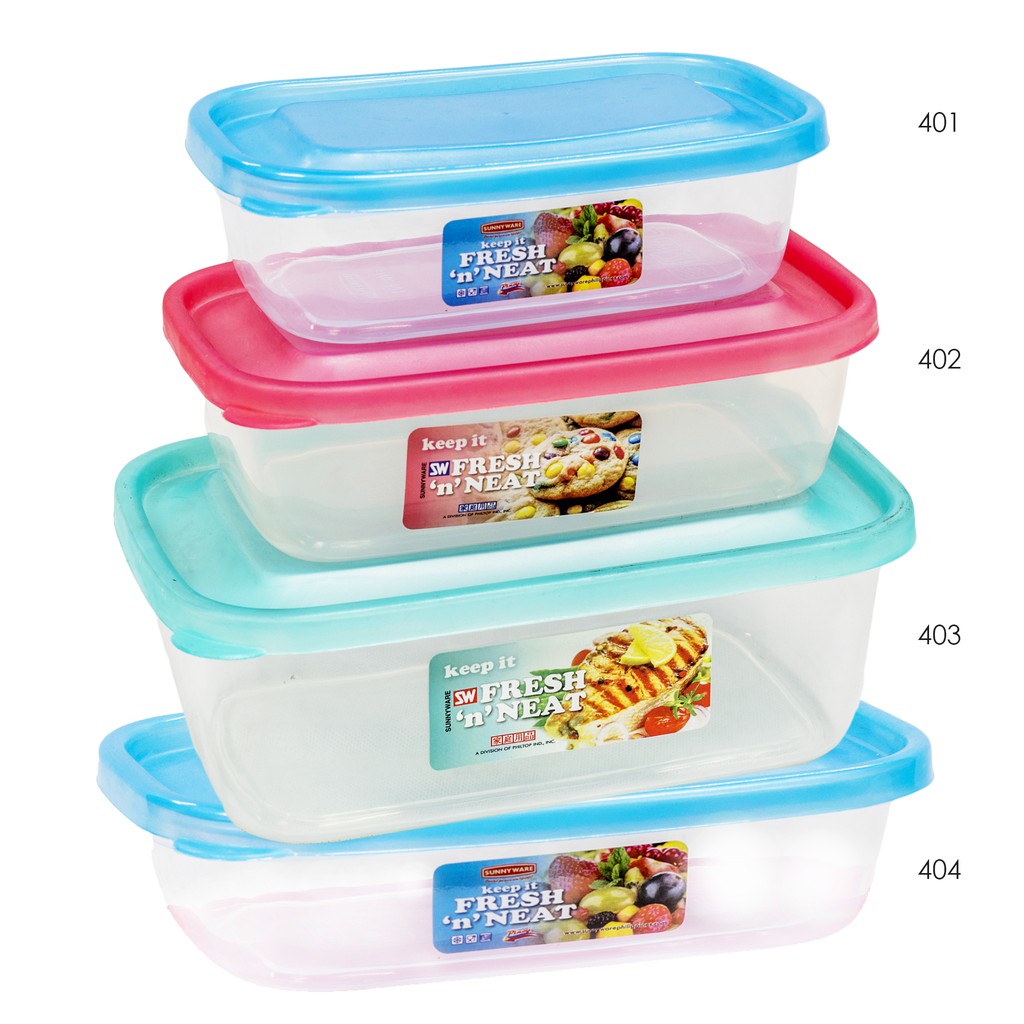 Sunnyware 403 1.6 L Rectangular Food Keeper | Shopee Philippines