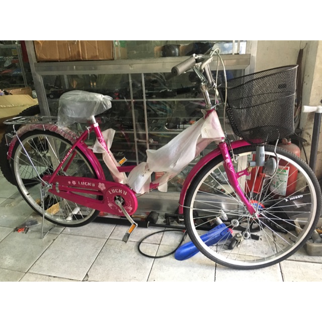 ladies bicycle with basket