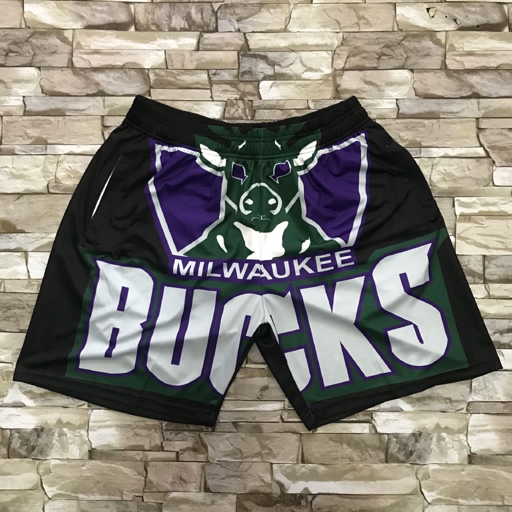 milwaukee bucks authentic shorts