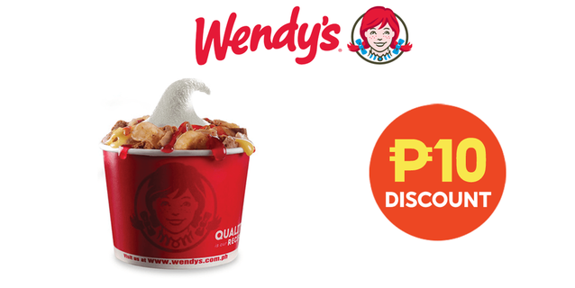 Wendy's K-Frosty Banaberry Overload ShopeePay P10 Discount