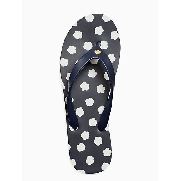 kate spade polka dot flip flops