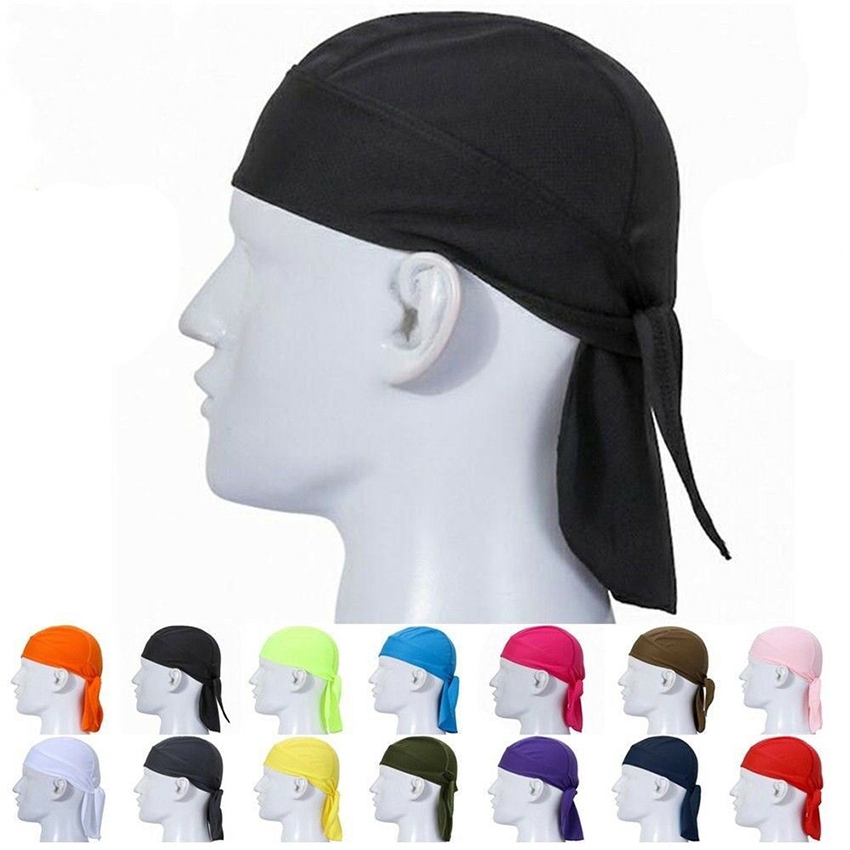 Camping & Hiking Rag Du Durag Rag Cap Head Skull Wrap Do Bandana Men