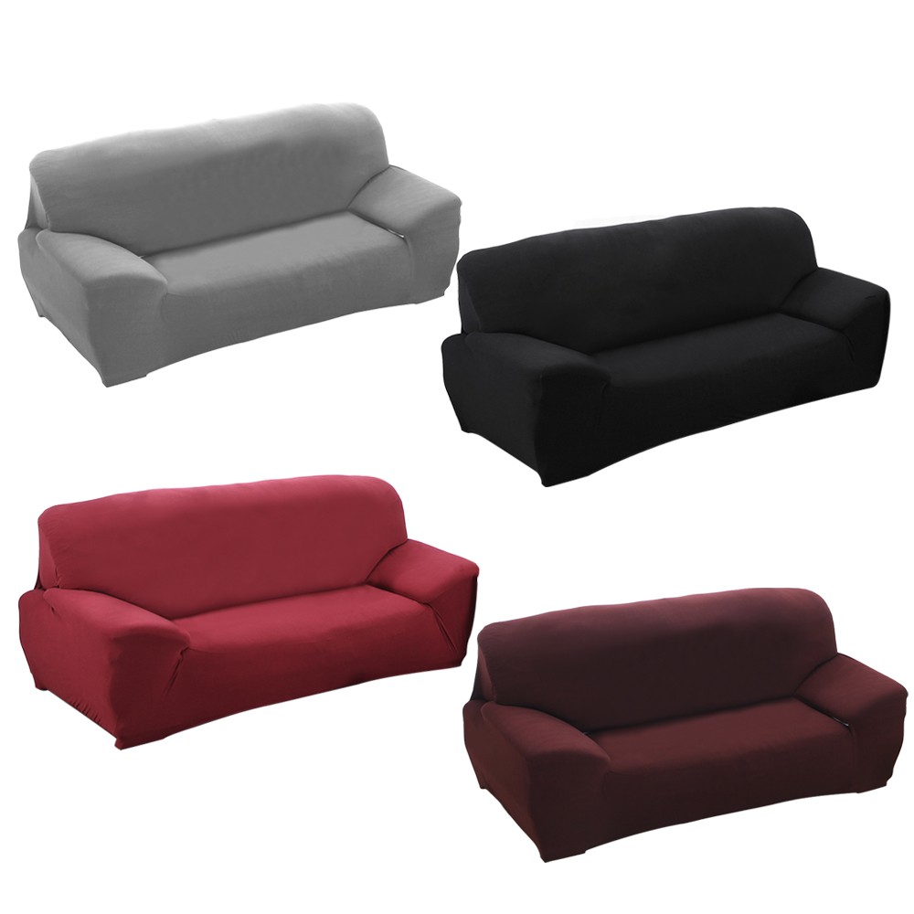 2 Seater Sofa High Elasticity Non Slip Sofa Protector Cover Home Bedroom