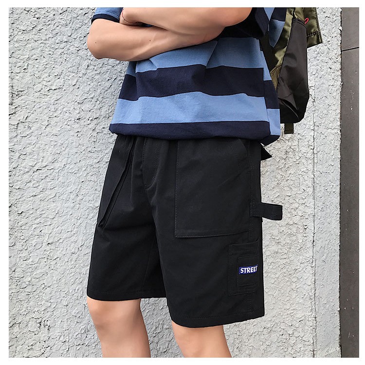 cheap black cargo shorts
