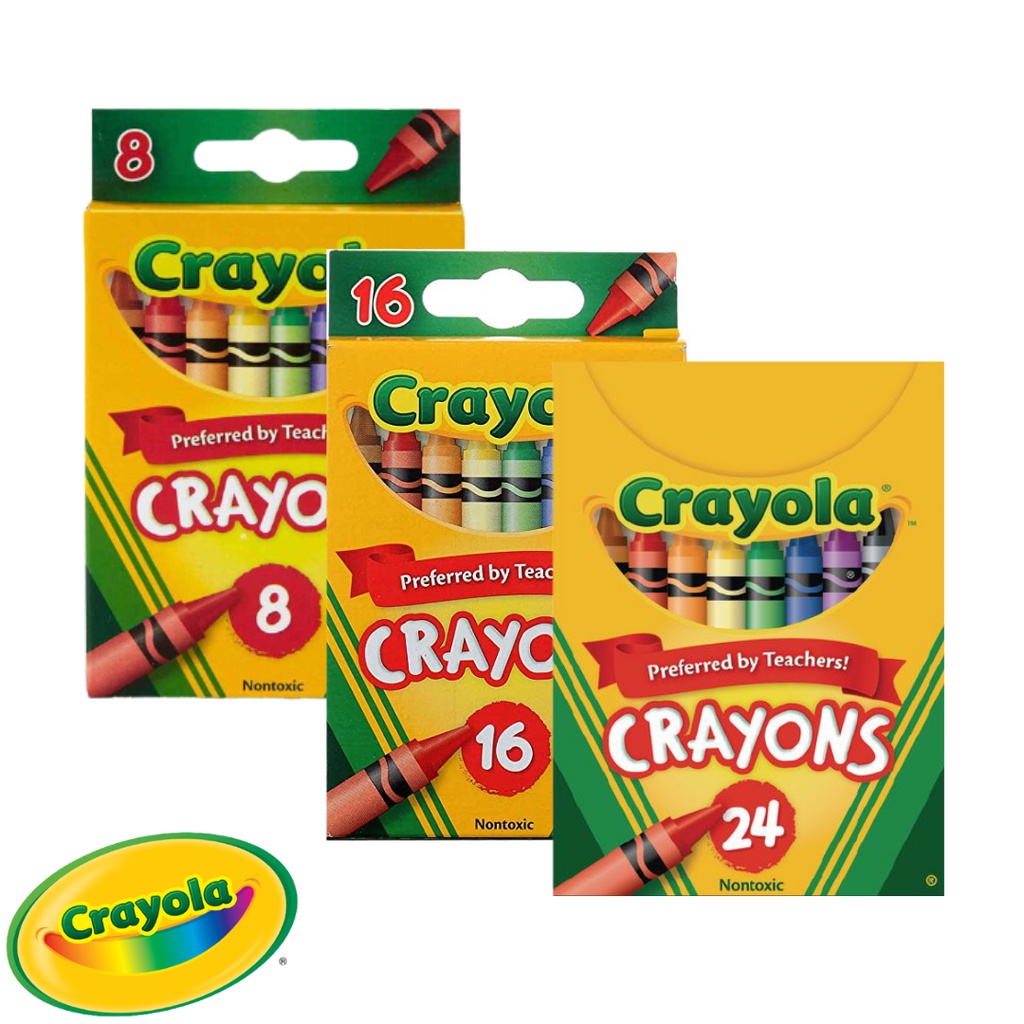 Crayola Crayons Regular 8's and 16's | Shopee Philippines