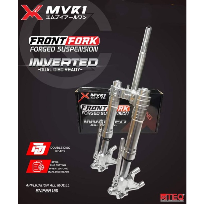 MVR1 FRONT SHOCK INVERTED SNIPER 150 Dual Disc Ready Shopee Philippines