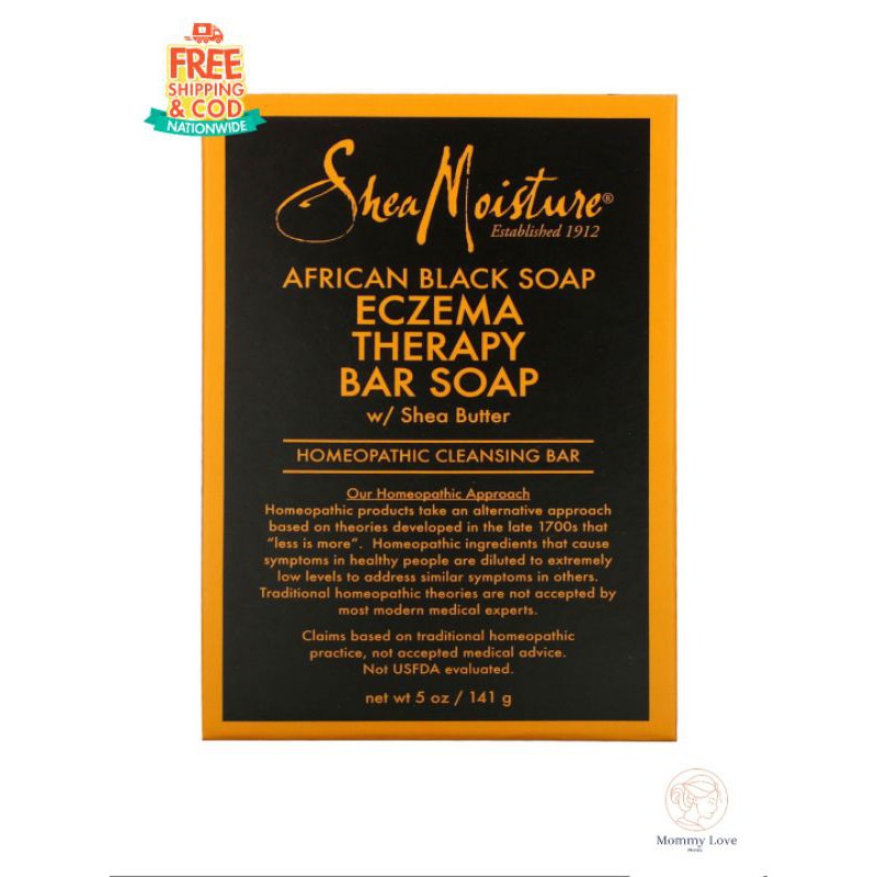 shea moisture eczema therapy bar soap