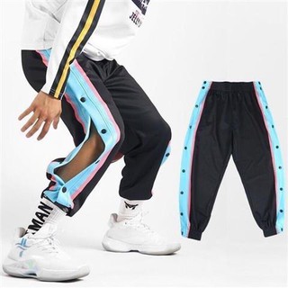 nba button pants