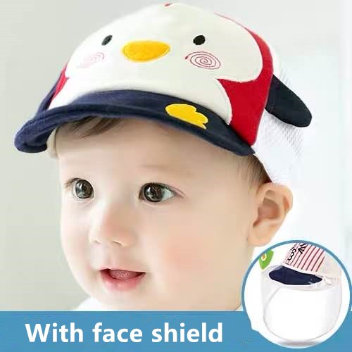 baby hat face shield