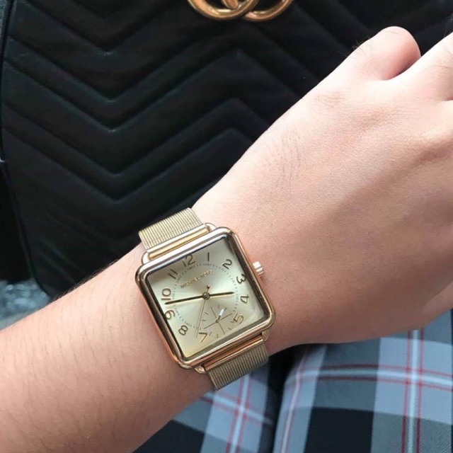 mk square watch
