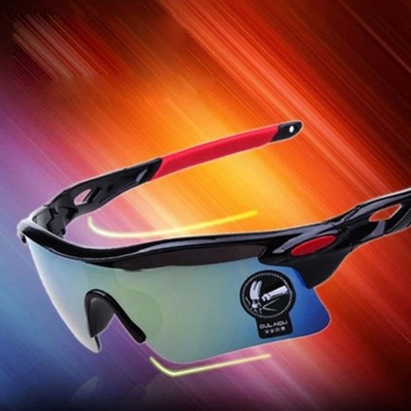 bright cycling glasses