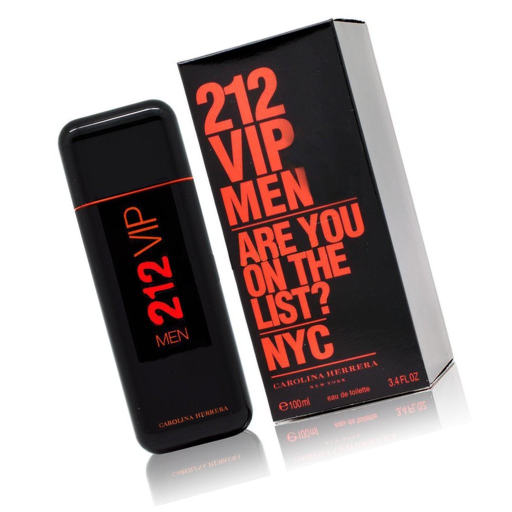 Ca Carolina Herrera 212 Vip Men Are You In The List Nyc Orange Shopee Philippines