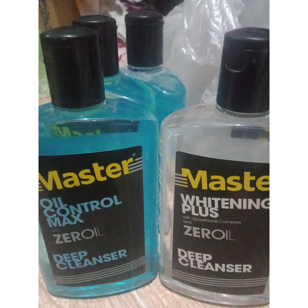master zeroil deep cleanser