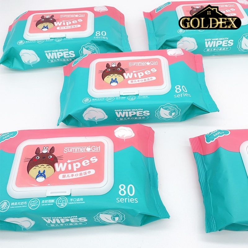 Organic BABY WIPES 80pcs per pack Shopee Philippines