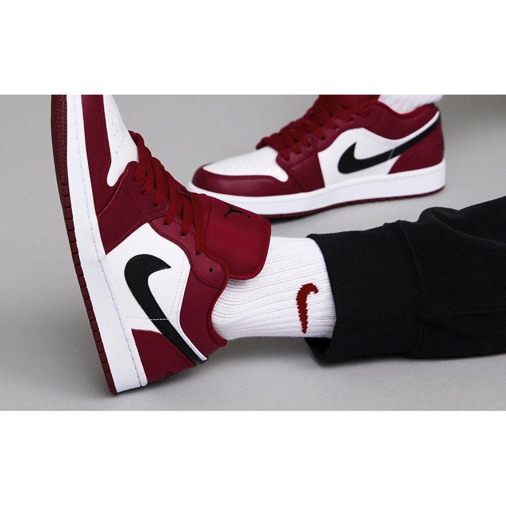 air jordan 1 low noble red price